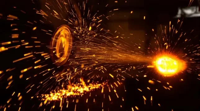 吹制玻璃艺术瞬间